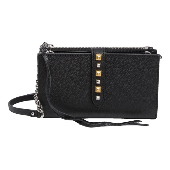 Rebecca Minkoff Studded Wallet Crossbody - Picture 1 of 6